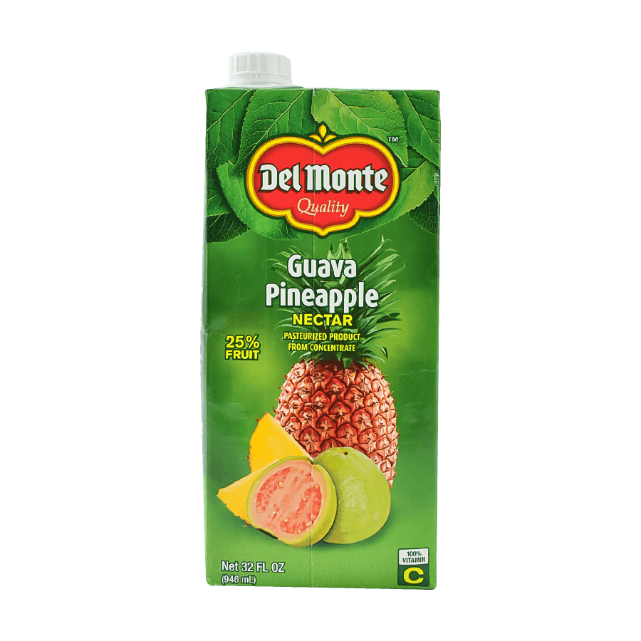 DEL MONTE NECTAR DE GUAYABA PINA 1L