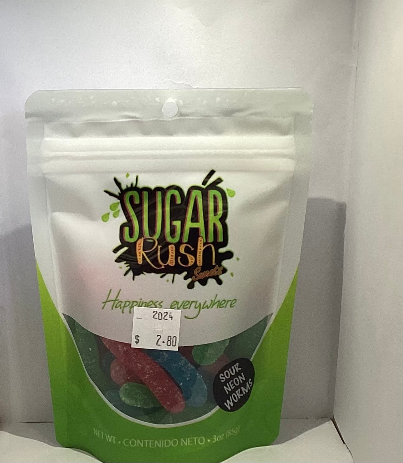 SOUR NEON WORMS