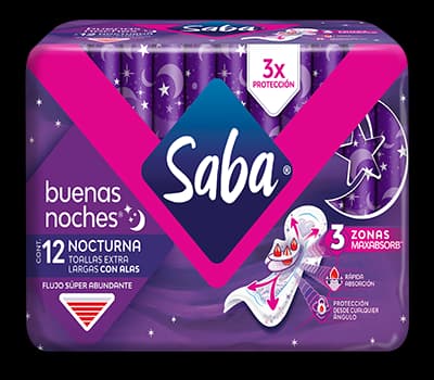 SABA BUENAS NOCHE CON ALAS 48ud XT L