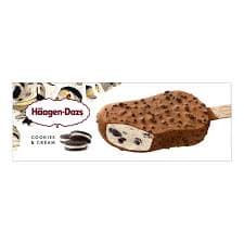HAAGEN DAZS BARR  COOKIES y CREAM