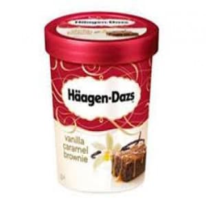 HDZ VAINILLA CARAMEL BROWNIE CUP