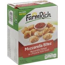 FARMRICH MOZZARELLA BITES CHEESE 19.20oz