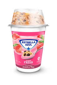 ESTRELLA AZUL YOGURT FRESA GRANOLA Y PASAS 185G