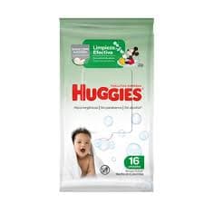 HUGGIES WIPES LIMPIEZA EFECTIVA 24 X 16