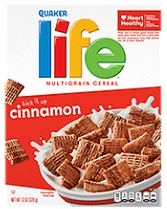 QUAKER CEREAL LIFE CINNAMON 370G