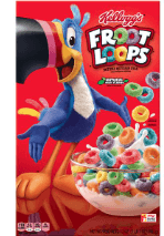 KELLOGGS CEREAL FROOT LOOPS 0.9OZ