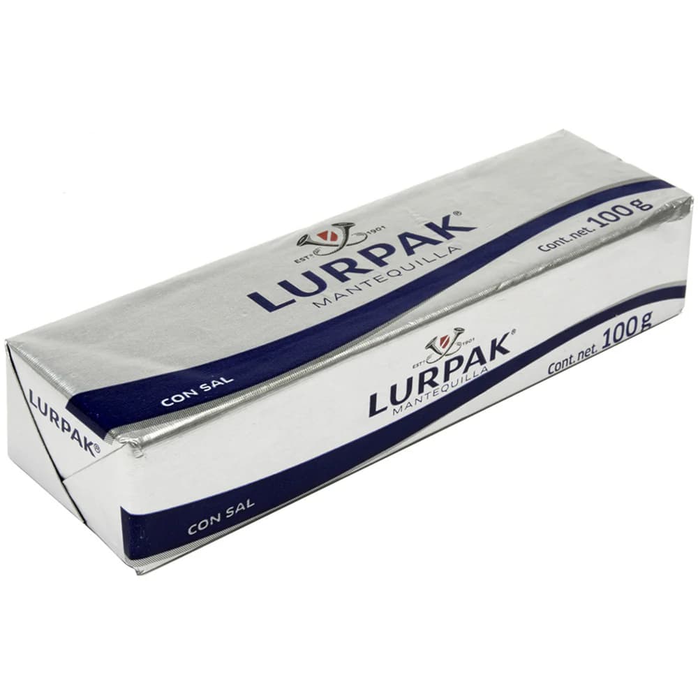 LURPAK MANTEQUILLA REGULAR C/SALN 100G