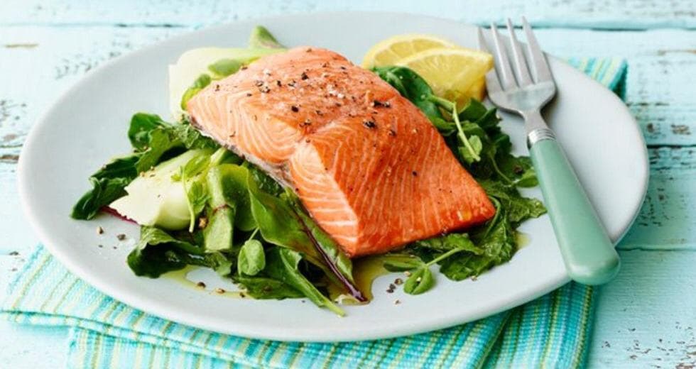 FILETE DE SALMON A LA PARRILLA