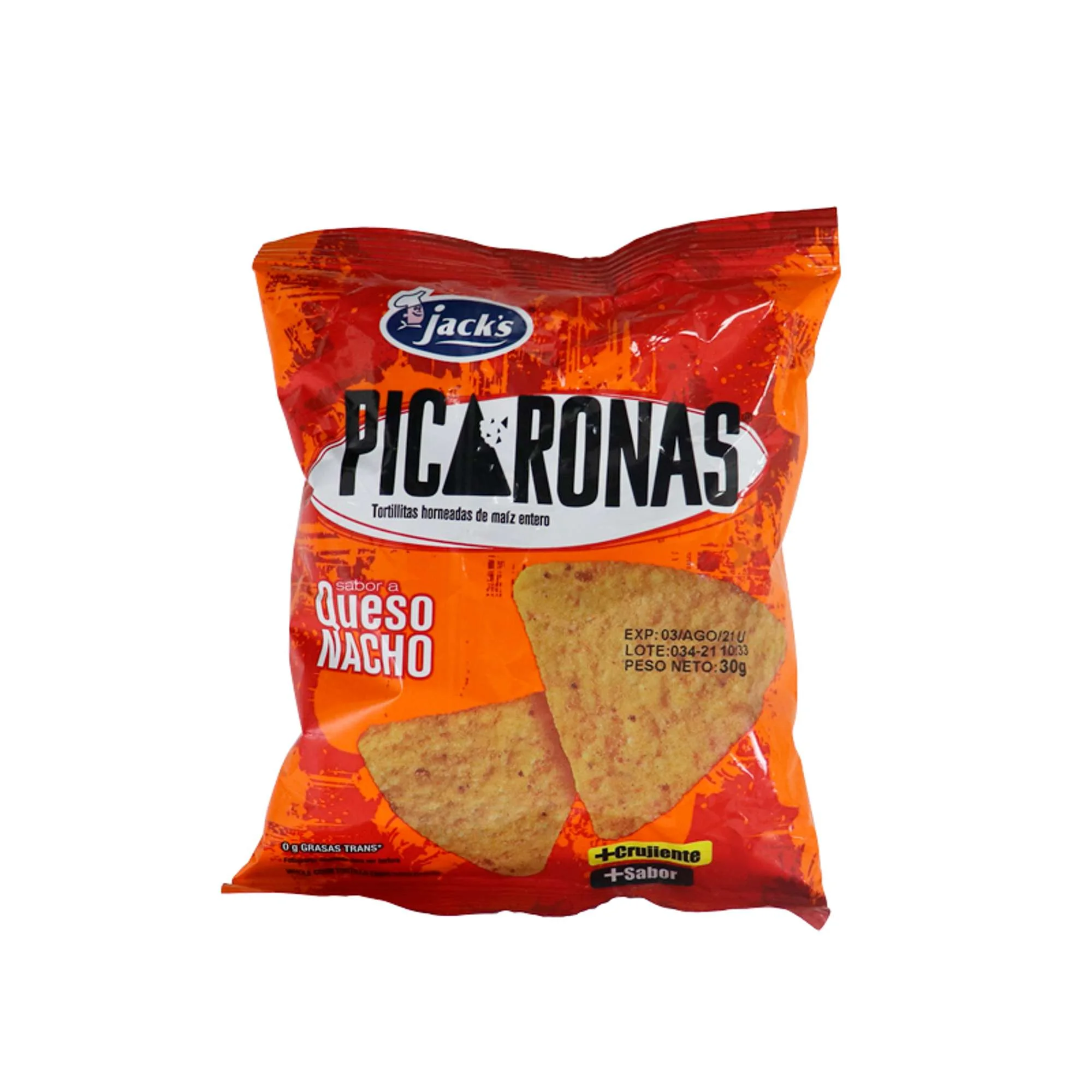 PICARONA CON QUESO 1X8X12.30GR