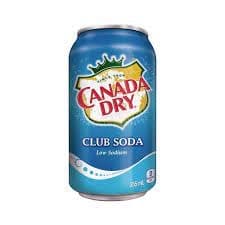 CANADA DRY CLUB SODA 355ML