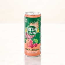 PERRIER y JUICE PEACH CHERRY 250ml