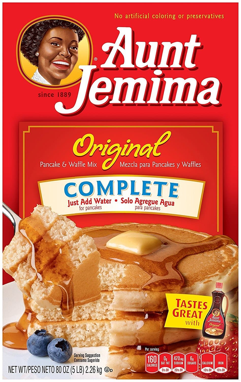 AUNT JEMIMA COMPLETE 453gr
