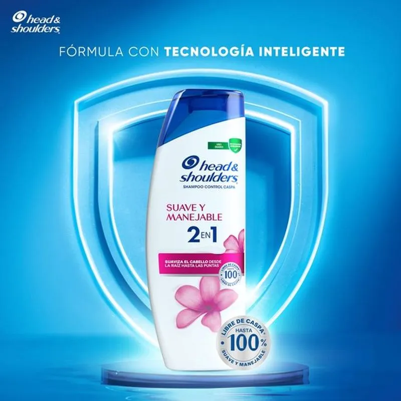 HEAD  SHOULDERS  2 EN 1  375 ML