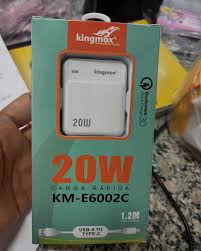 KINGMOX CARGADOR COMBO TYPO C CARGA RAPIDA E6027