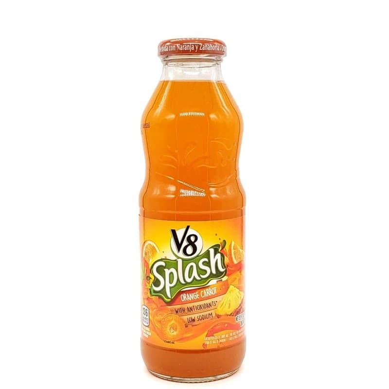 V8 SPLASH NARANJA ZANAHORIA 16OZ