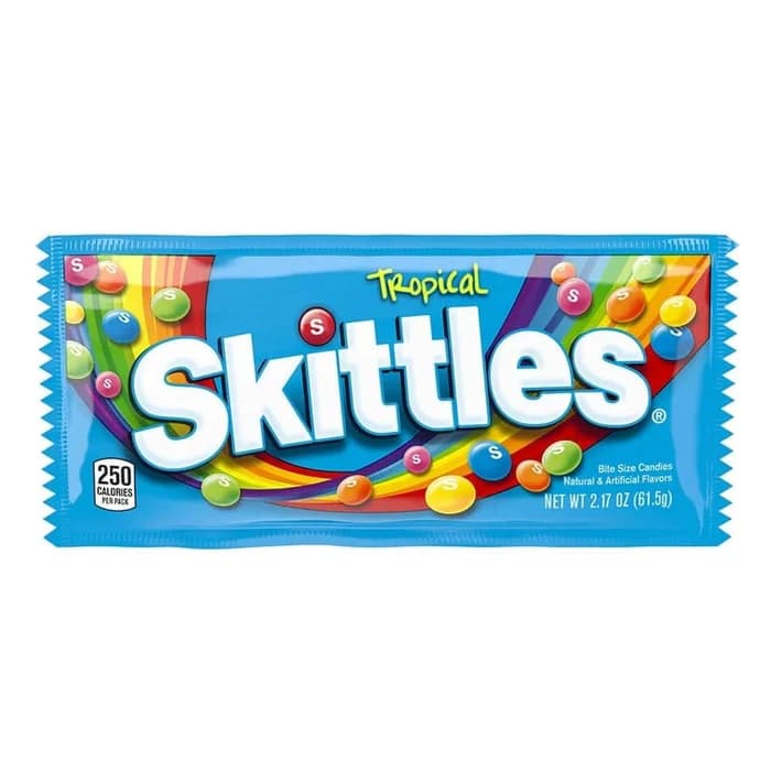 SKITTLES TROPICAL 2.17 OZ