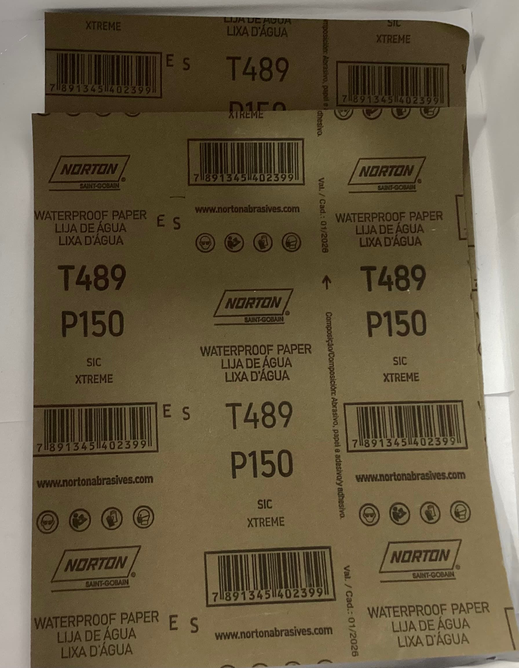 LIJA PARA AGUA   Nro. 150