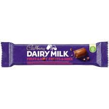 CADBURY DAIRY MILK FRUITNUT 42G