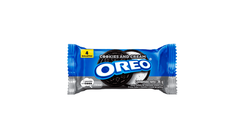 NABISCO OREO COOKIES AND CREAM 36GR