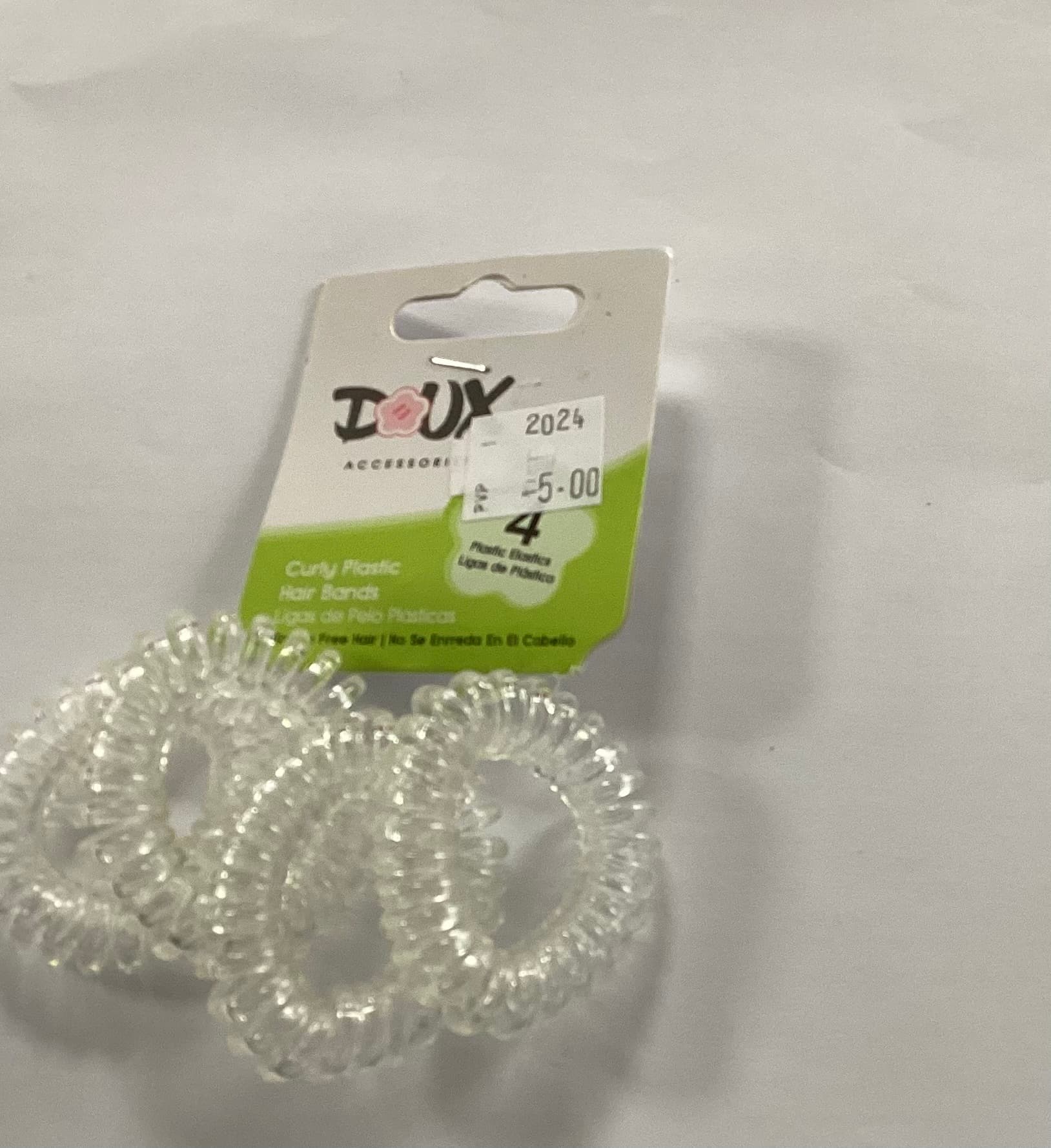 DUX LIGAS TRANSPARENTE 4PC