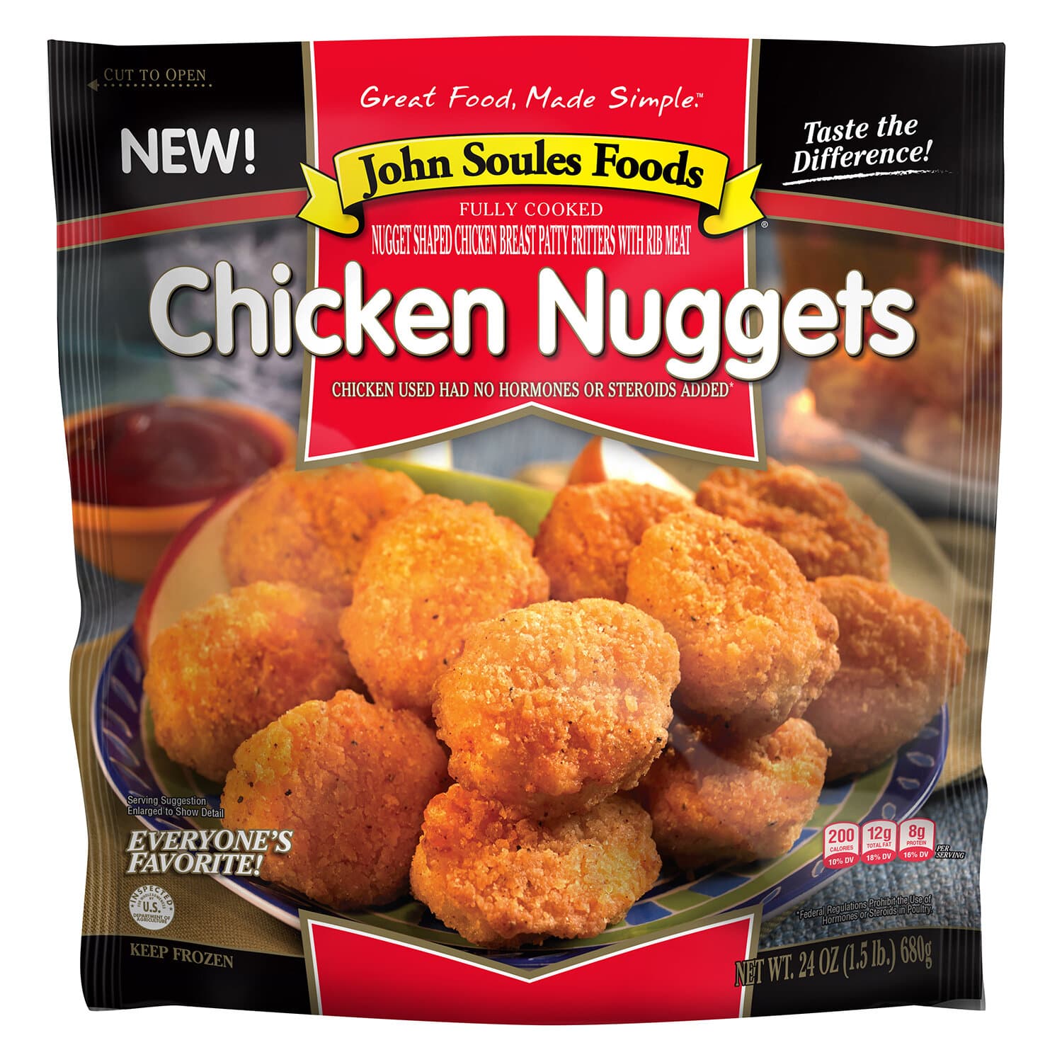JOHN SOULES CHICKEN NUGGETS 24oz