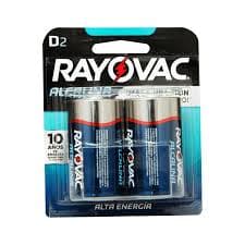 RAYOVAC BATERIA  D