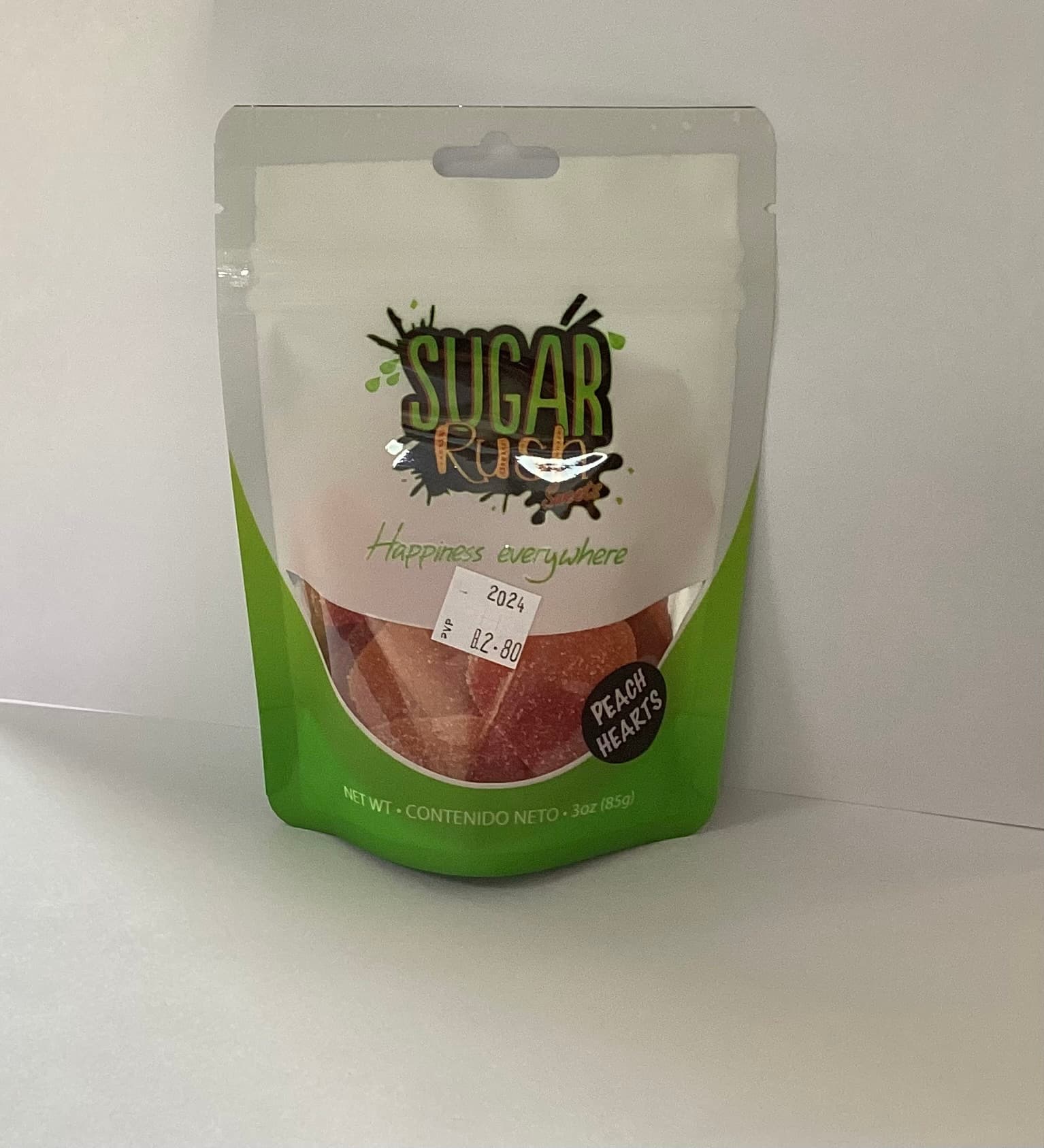SUGAR RUSH PEACH HEARTS