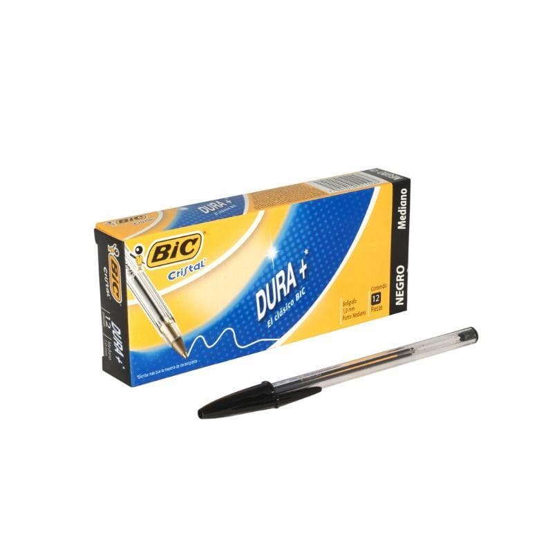 BIC BOLIGRAFO MEDIANO NEGRO X1