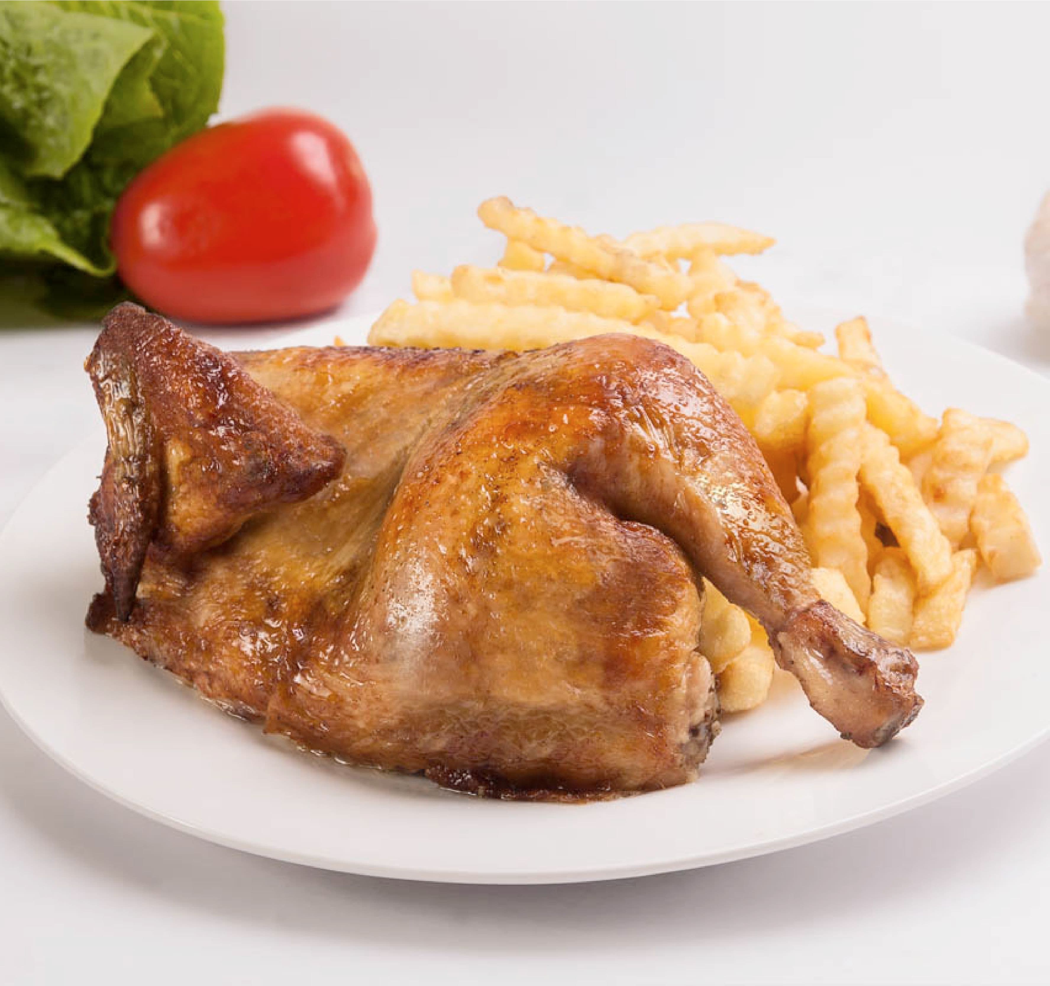 MEDIO POLLO A LA PARRILLA