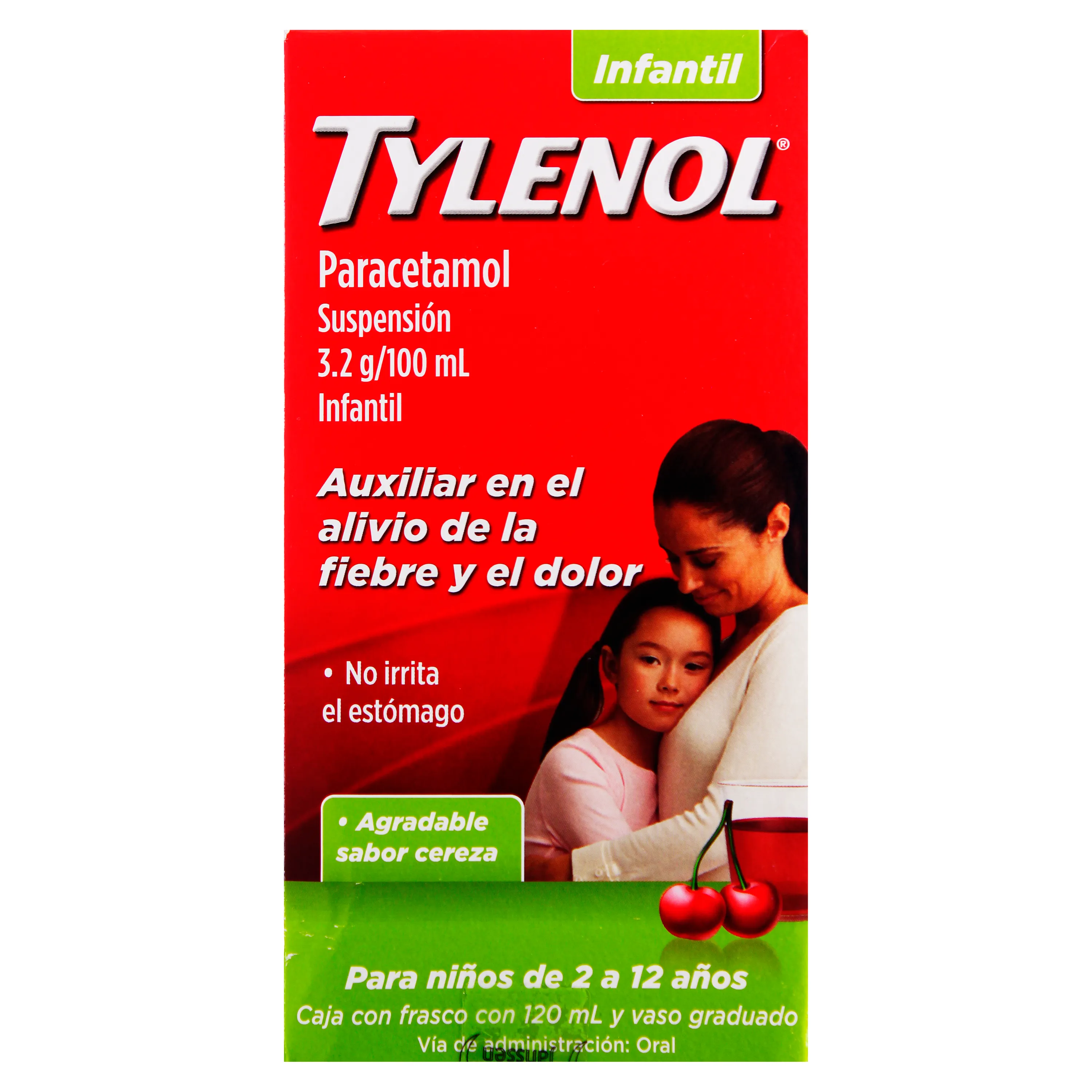 TYLENOL LIQUIDO SABOR CEREZA