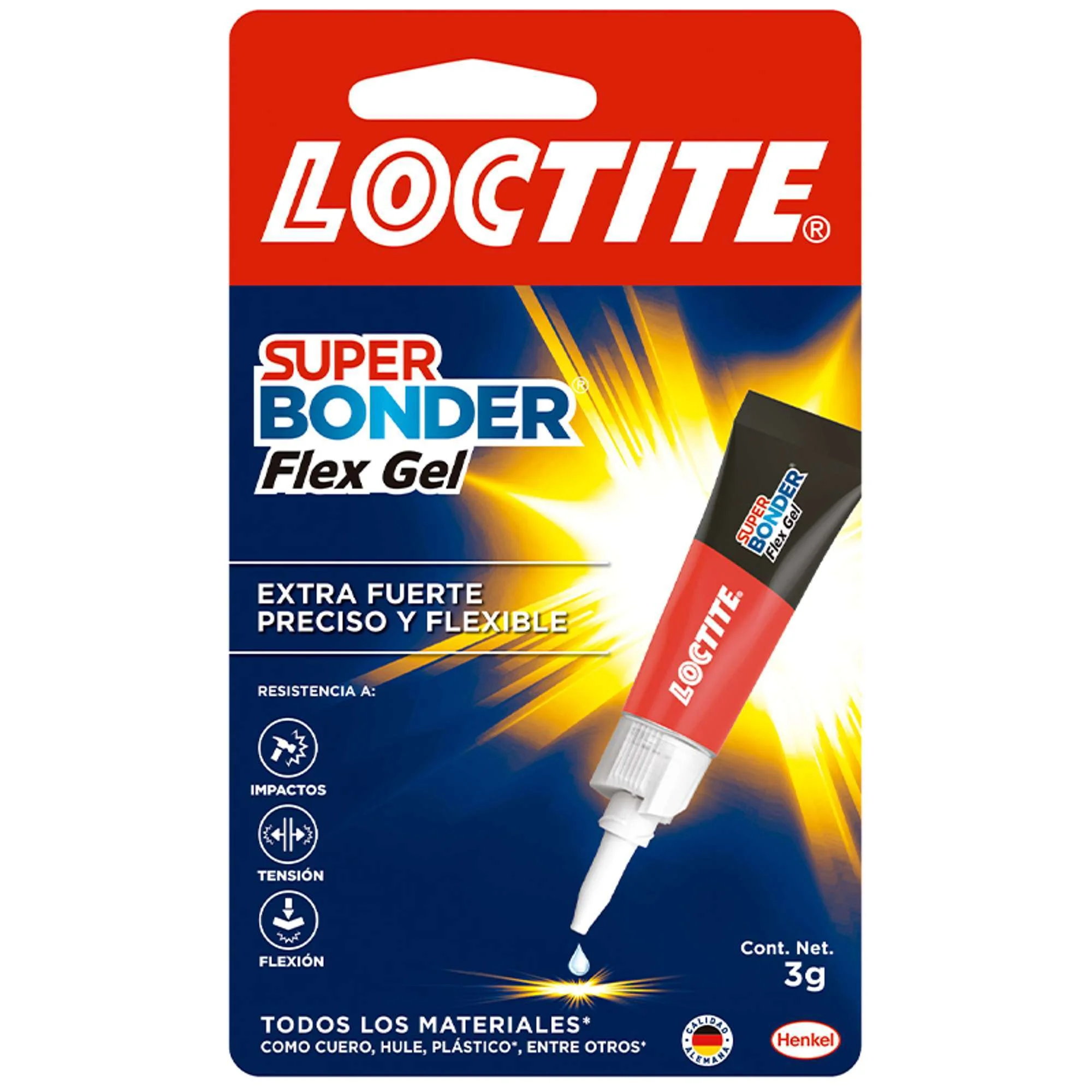 LOCTITE SUPER BONDER FLEX GEL 3G
