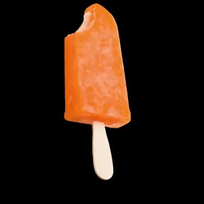 NEVADA PALETA DE FRUTA MANDARINA 75GR