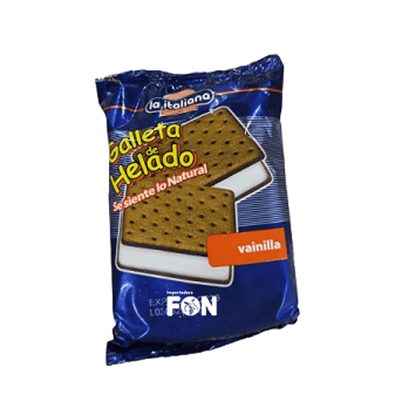 LA ITALIANA GALLETA DE HELADO VAINILLA