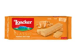 LOACKER QUADRATINI CLASSIC PEANUT BUTTER 175G