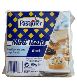 PASQUIER MINI TOAST WHITE EHEAT 80G