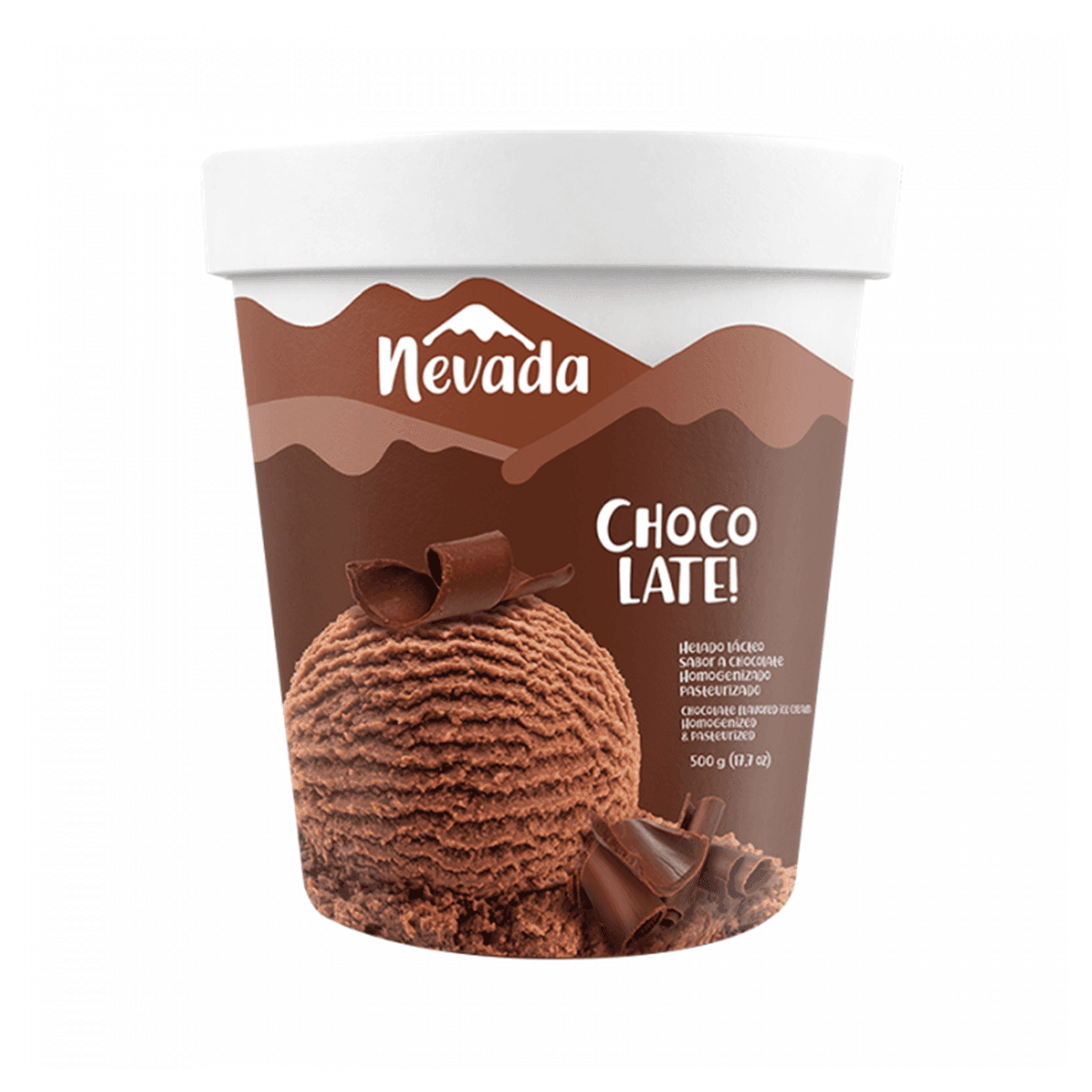 NEVADA HELADO CHOCOLATE 1/2 GALON