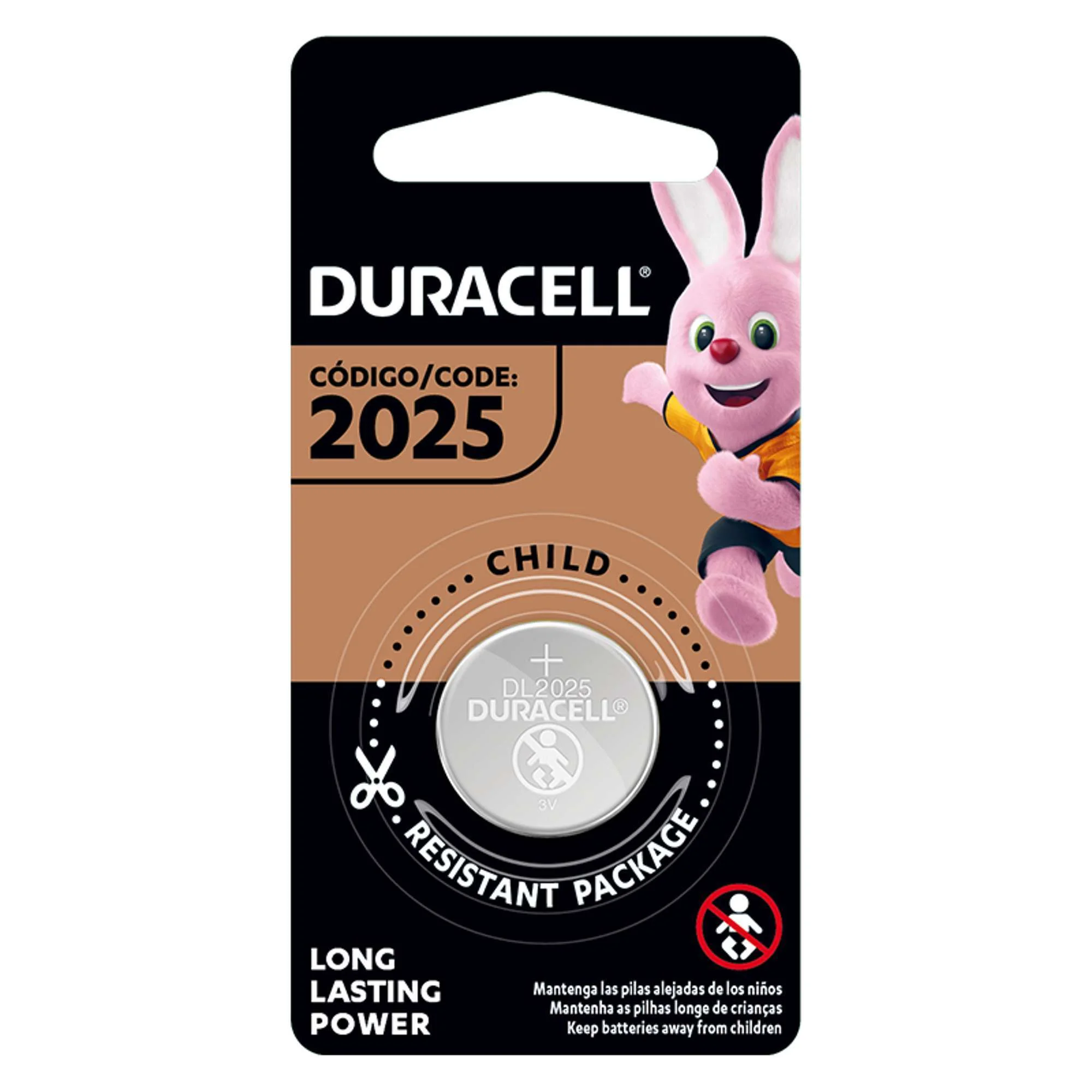 DURACELL BATERIA DE BOTON 2025
