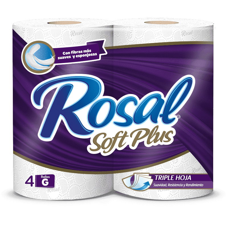 ROSAL PAPEL HIGUIENICO TRIPLE HOJA X4