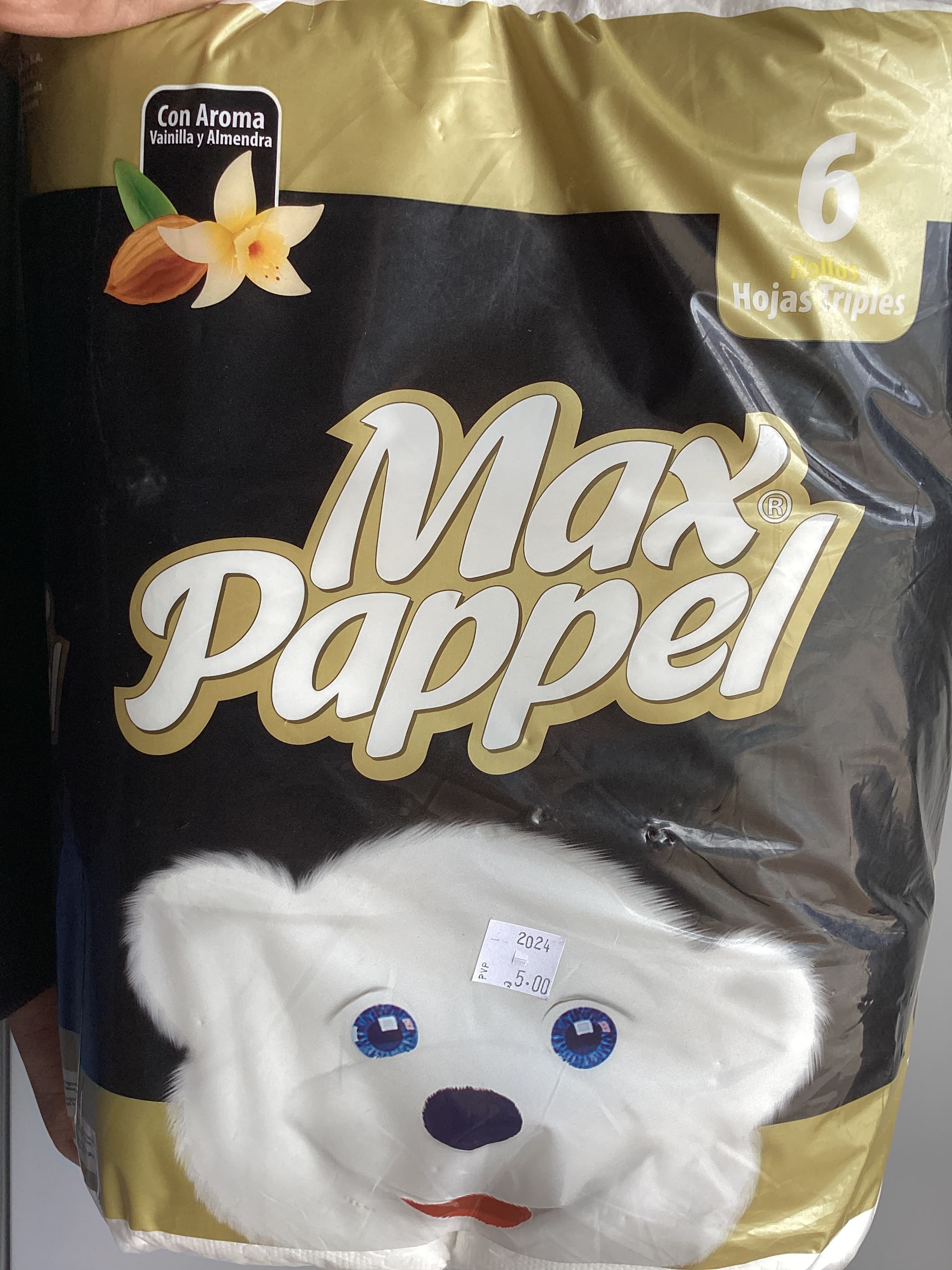 MAX PAPPEL PAPEL HIGUIENICO X6