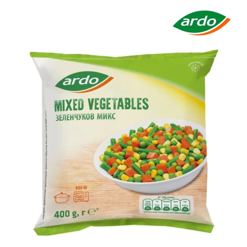 ARDO MIXED VEGETALES 400 GR