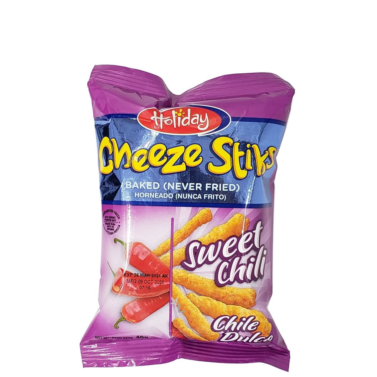 HOLIDAY STIKS SWEET AND CHILLI 39G