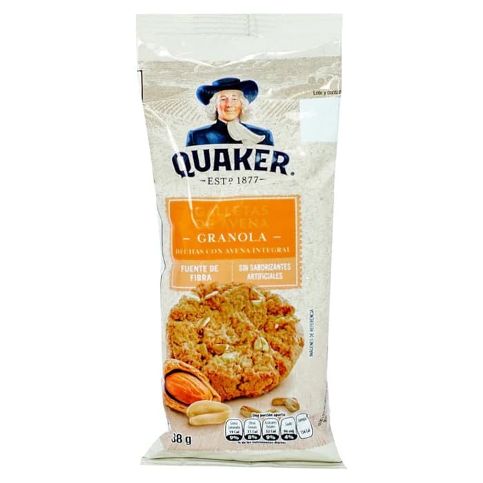 QUAKER GALLETA  GRANOLA 66/38GR