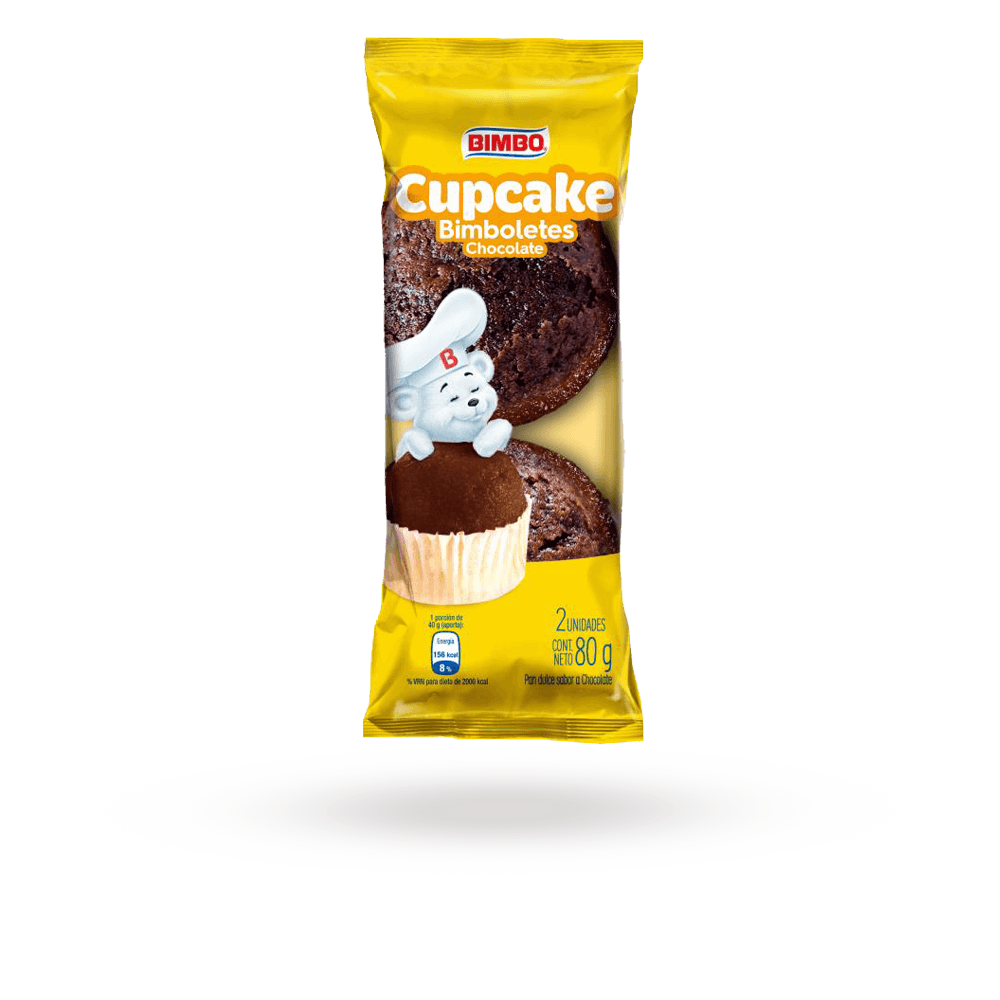 BIMBO CUPCAKE CHOCOLATE 80G