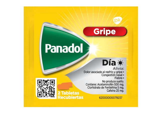 PANADOL DIA TABLETAS X2