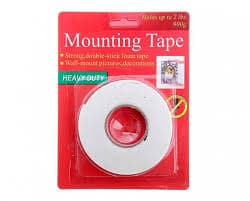 MOUNTING TAPE DOBLE CONTACTO 18MM X 3M UNIDAD