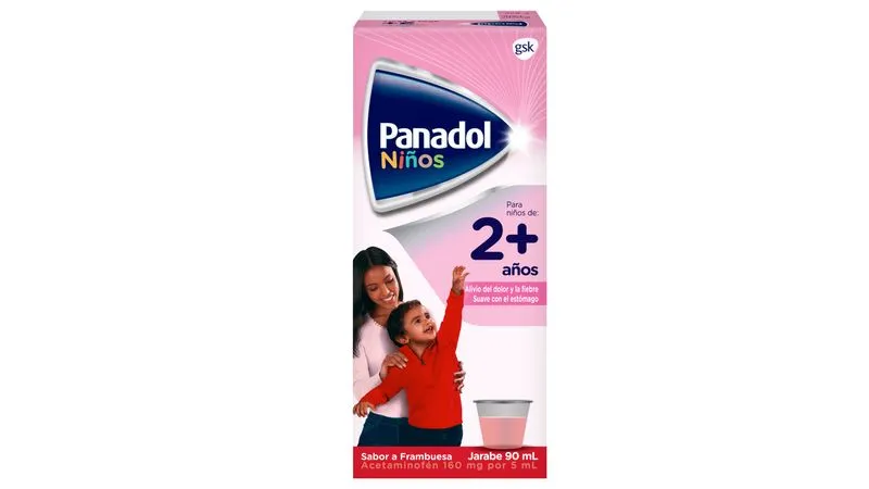 PANADOL LIQUIDO NINOS SABOR RASPBERRY 90ML