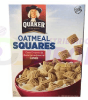 QUAKER OATMEAL SQUARES CANELA 411 GR