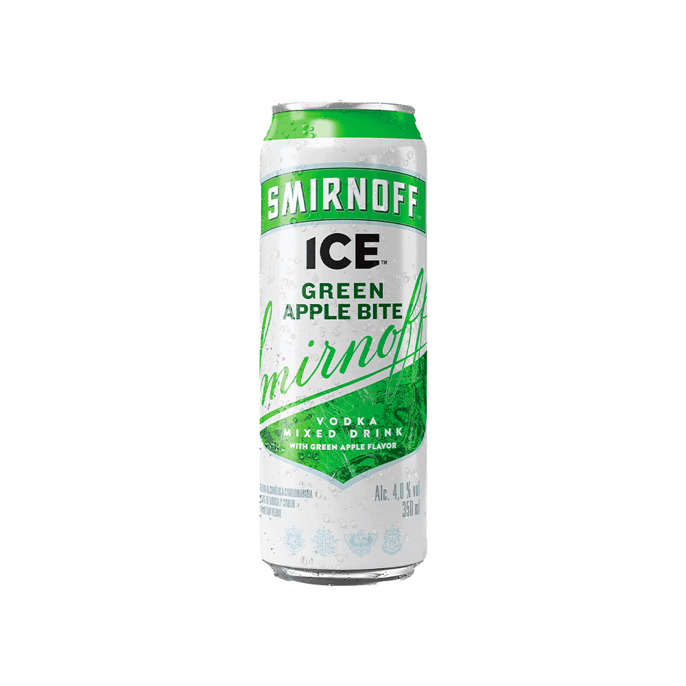 SMIRNOFF ICE GREEN APPLE 355ml lat