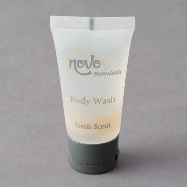 NOVO ESSENTIALS BODY WASH 0.75OZ