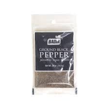 BADIA GROUND BLACK PEPPER 0.50oz (Pimienta Ne